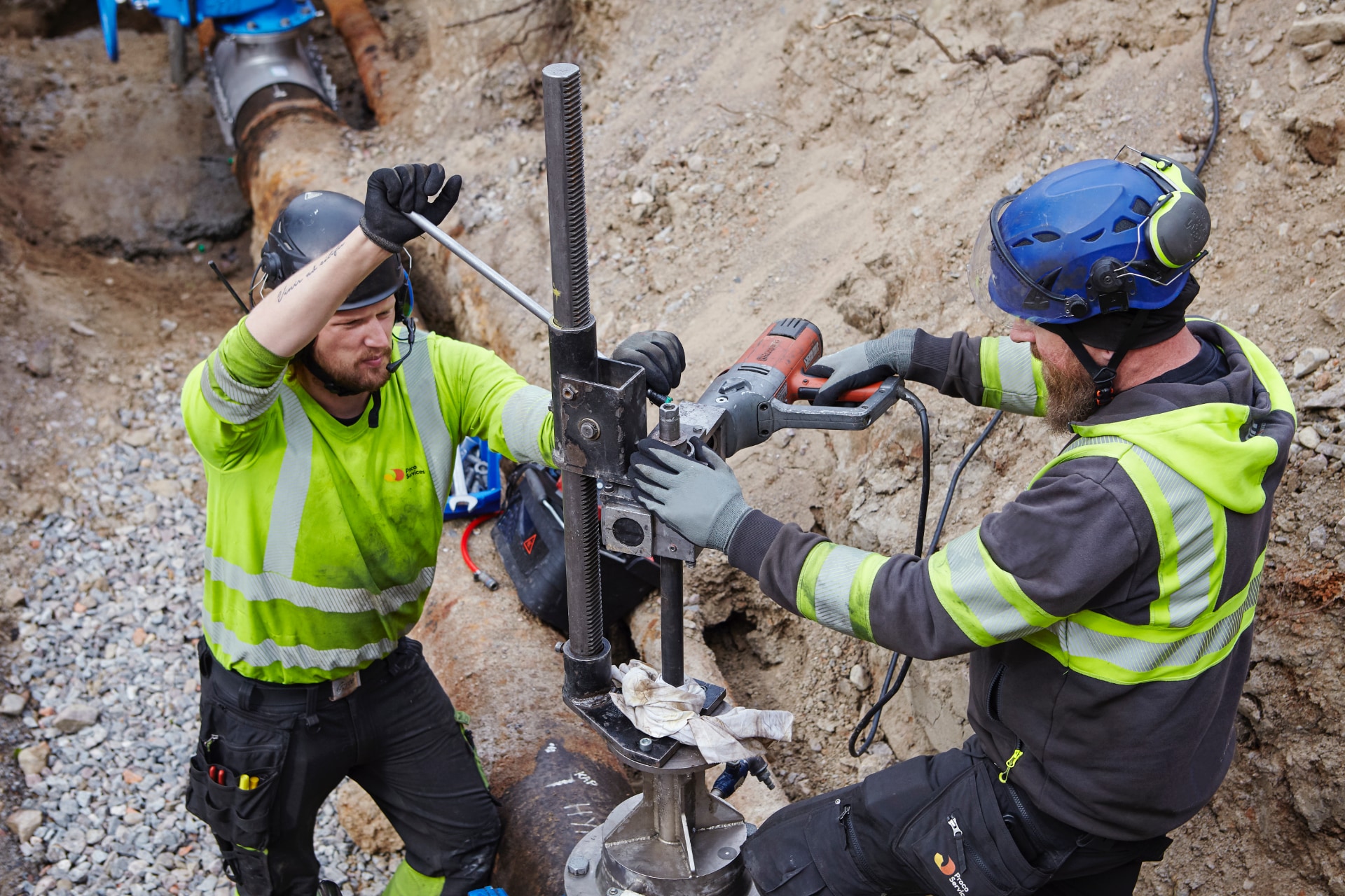 Proco services anborrning av rör